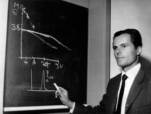 Mössbauer Nobel-díja idején